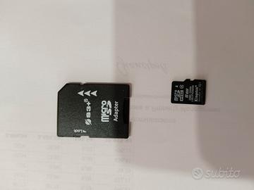 MEMORIA MICRO SD 8GB CON ADATTATORE HC