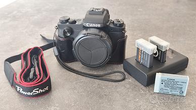 Canon PowerShot G1X Mark III + 3 Batt. + JJC Case
