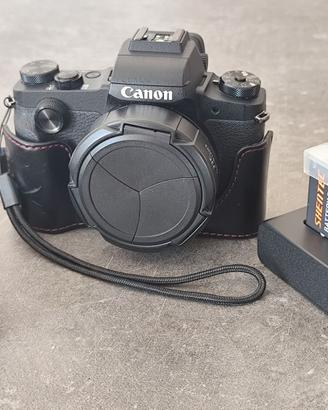 Canon PowerShot G1X Mark III + 3 Batt. + JJC Case