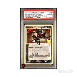 Greninja Gold Star #144 PSA8 Mint - Pokemon Celebr