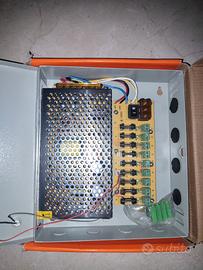 ALIMENTATORE TELECAMERE PER VIDEOSORVEGLIANZA 