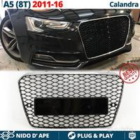 CALANDRA Audi A5 8T 11-16 Griglia Nera NIDO D' APE