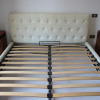 Letto contenitore matrimoniale ecopelle