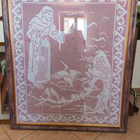 Quadro ad uncinetto