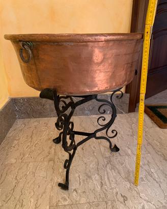 Vaso in rame 50 cm