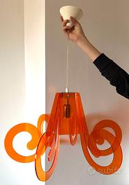 Lampada a sospensione  Emporium Arancione