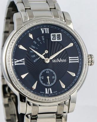 Orologio Geovani Swiss Made con 90 diamanti – Nuov