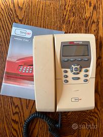 Telefono Fisso Telecom Sirio 187 con manuale orig.