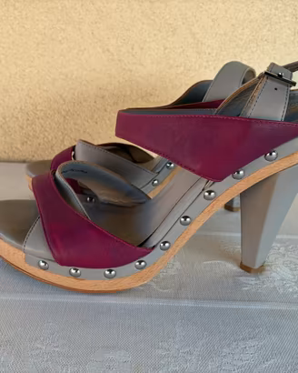 Scarpe donna Armani jeans n 40 tacco 12 come nuove