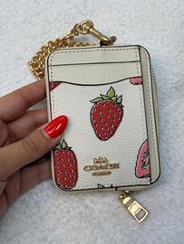 coach portafogli edizione limitata fragole