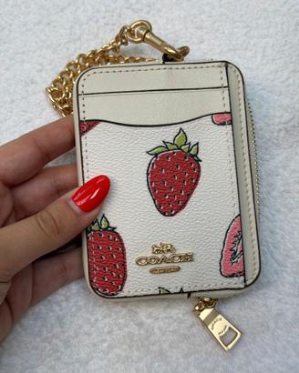 coach portafogli edizione limitata fragole
