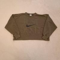 Felpa Nike Cropped Vintage Donna