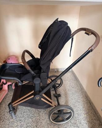 TRIO CIBEX PRIAM 2023 ROSE GOLD (CARROZZ ED OVETTO