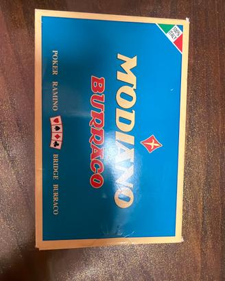 Carte da gioco modiano burraco