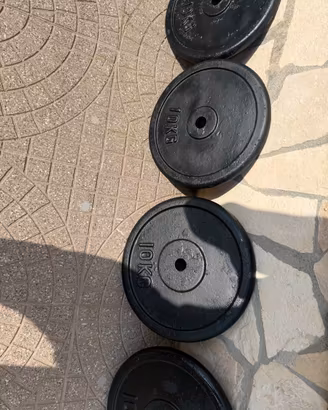 Pesi in ghisa palestra