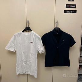 Magliette Tommy jeans e Lacoste
