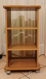 Mobiletto porta televisione, con rotelle