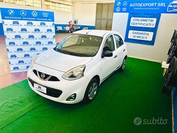 Nissan Micra 1.2 12V 5 porte/ok nella f/2015/kmcer
