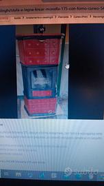 Termo stufa a legna Monella 175 lincar usata