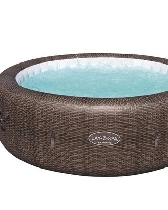 piscina gonfiabile con idromassaggio riscaldato