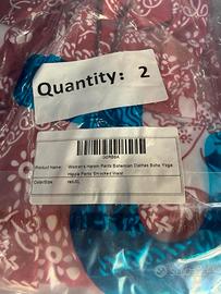 Pantaloni harem da donna – stile bohémien / yoga