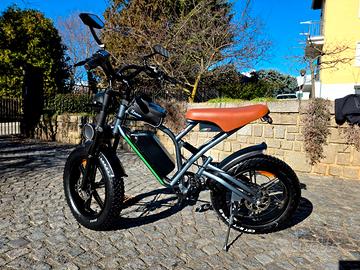 Bicicletta elettrica fat bike