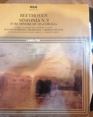 Disco in vinile 33 giri Beethoven