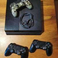 Ps4 500gb + 3 joypad + 3 giochi