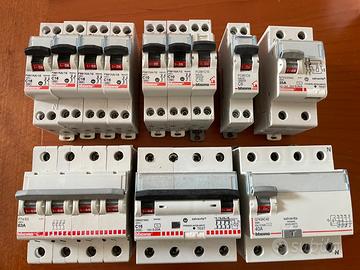 Magnetotermici differenziali e automatici casa