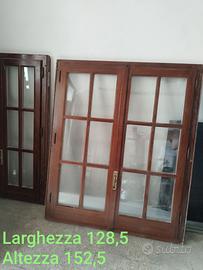 Finestra legno doppio vetro