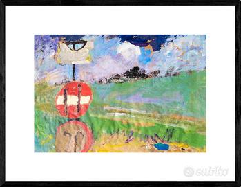 Quadro paesaggio originale certificato