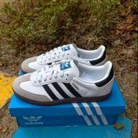 Adidas Originals Samba Bianca/Nera 38 Nuove