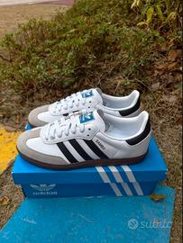 Adidas Originals Samba Bianca/Nera 38 Nuove