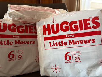 Mutandine pannolini huggies taglia 6