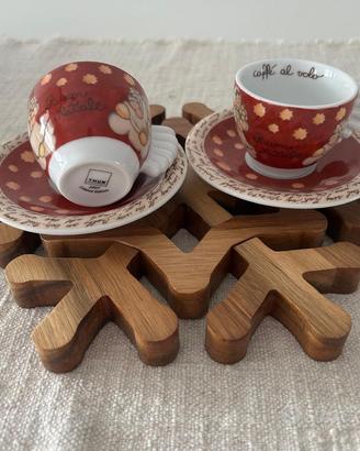 Set Tazzine Thun Linea Natale Pari al nuovo