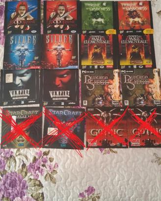 Giochi pc anni 90: Whizz, gothic, silver etc