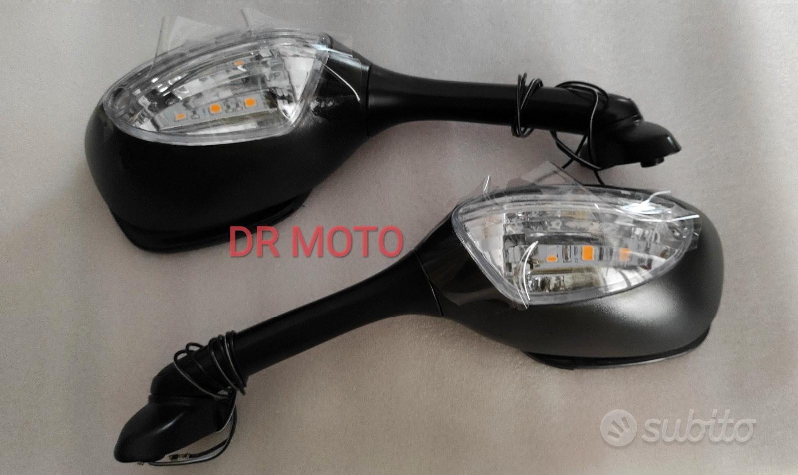 Specchietti Retrovisori Moto Con Frecce LED - Alluminio CNC, Regolabili, Universali Per Moto Sportive E Stradali - Foto 7