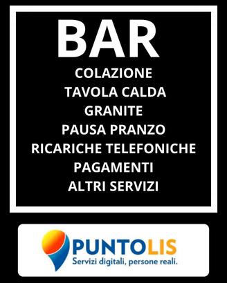Bar/Tabacchi/PuntoLis
