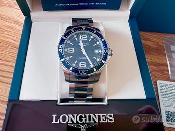 LONGINES HYDROCONQUEST 39MM BLU FULL SET GIUGNO 25