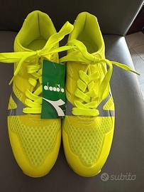 Scarpe Diadora N9000 giallo fluo uomo taglia 45