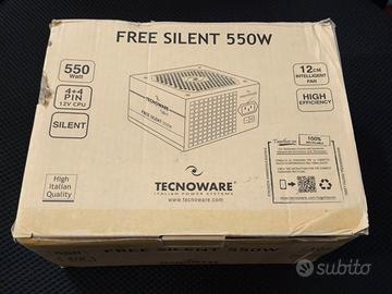 Tecnoware Alimentatore ATX  per PC Mod. Free Silen