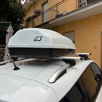Baule box tetto auto