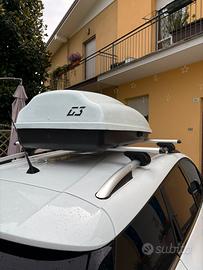 Baule box tetto auto