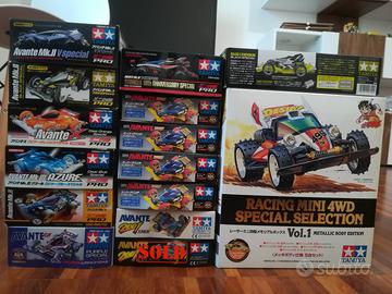 Mini 4wd lotto enorme di Avante modellini rari