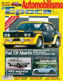 Automobilismo d'epoca annate 2005 2006 e vari