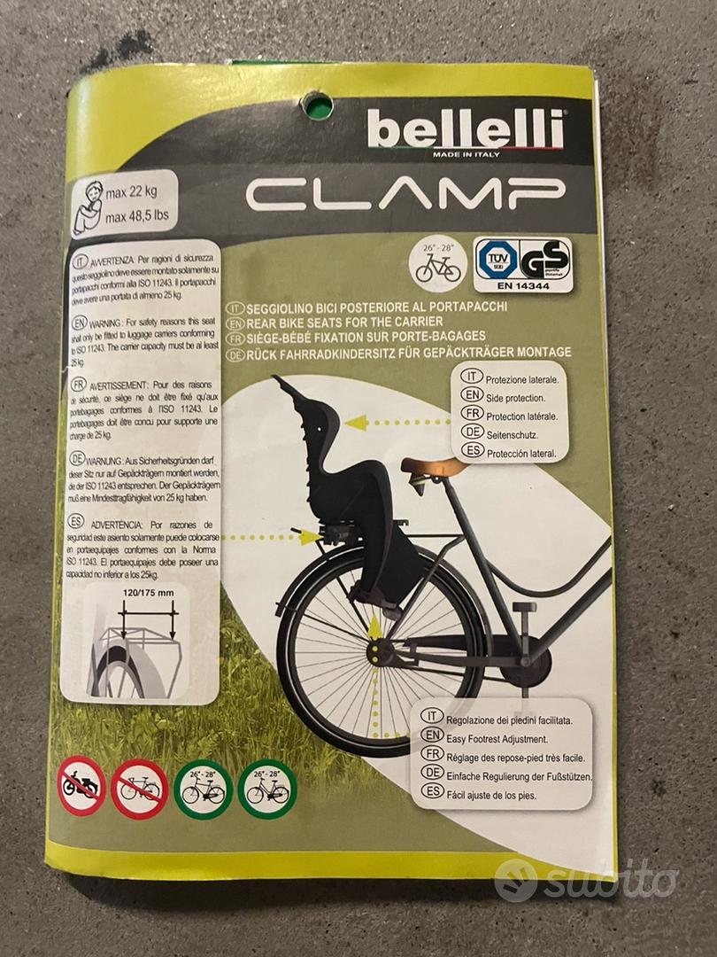 Seggiolino bici posteriore Tiger Relax Bellelli