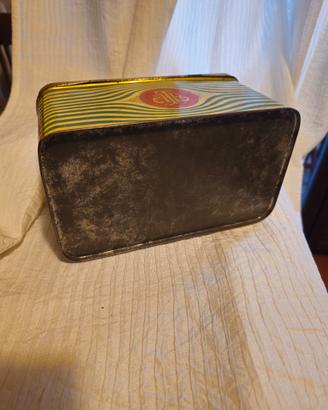scatola di latta lievito bertolini vintage