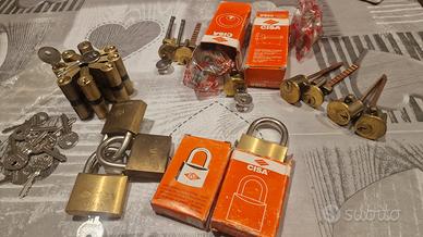 cilindri staccati  cilindri lucchetti cisa