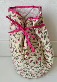 Beauty case Fiorucci anni 80-90 motivo a stelle