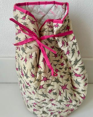 Beauty case Fiorucci anni 80-90 motivo a stelle